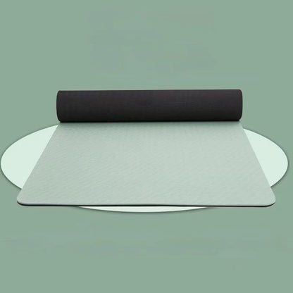 TPE Yoga Mat – Eco-Friendly, Non-Slip, Waterproof & Odorless Exercise Mat (6mm)