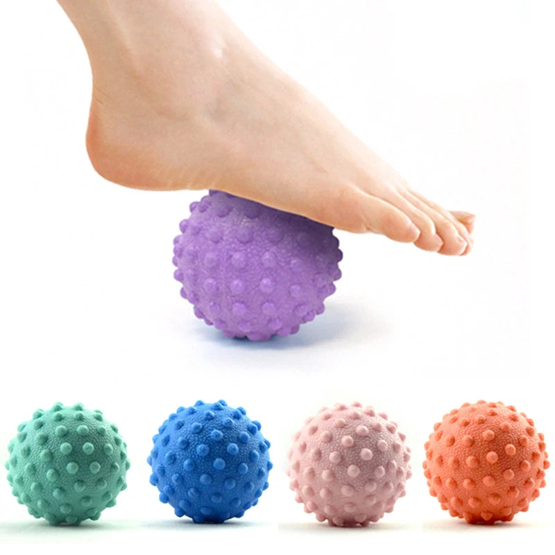 Durable TPE Spiky Massage Ball – Trigger Point Therapy for Foot, Hand & Back Pain Relief, Fitness & Plantar Fasciitis