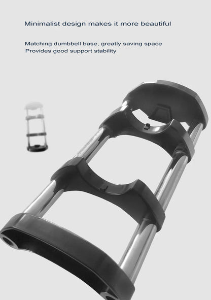 Adjustable Dumbbell Set – 2nd Generation Round Weights, 24kg/36kg, 2kg Increment, Home & Gym Fitness