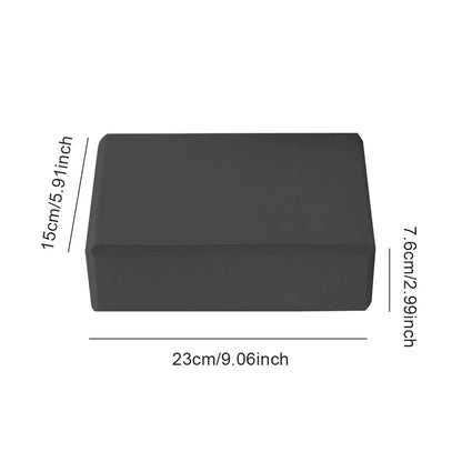 Colored EVA Yoga Block – Non-Slip, High Density, Moisture-Proof Foam Brick for Fitness, Pilates & Body Shaping