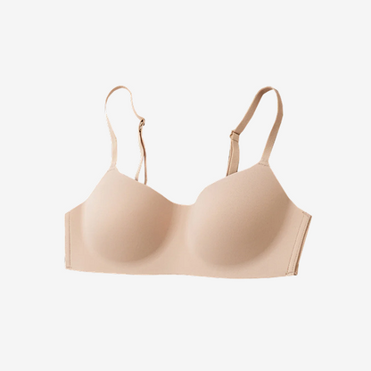 Seamless Wireless Push Up Bra for Women – Deep V Comfort Bralette | Everyday & Sports Support