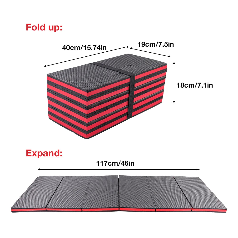 Foldable EVA Mat with Handles – Waterproof Mechanic Pad for Car Repair, Garage & Home Use