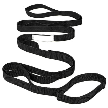 Stretch Out Strap with Exercise Guide – Physical Therapy, Yoga & Fitness