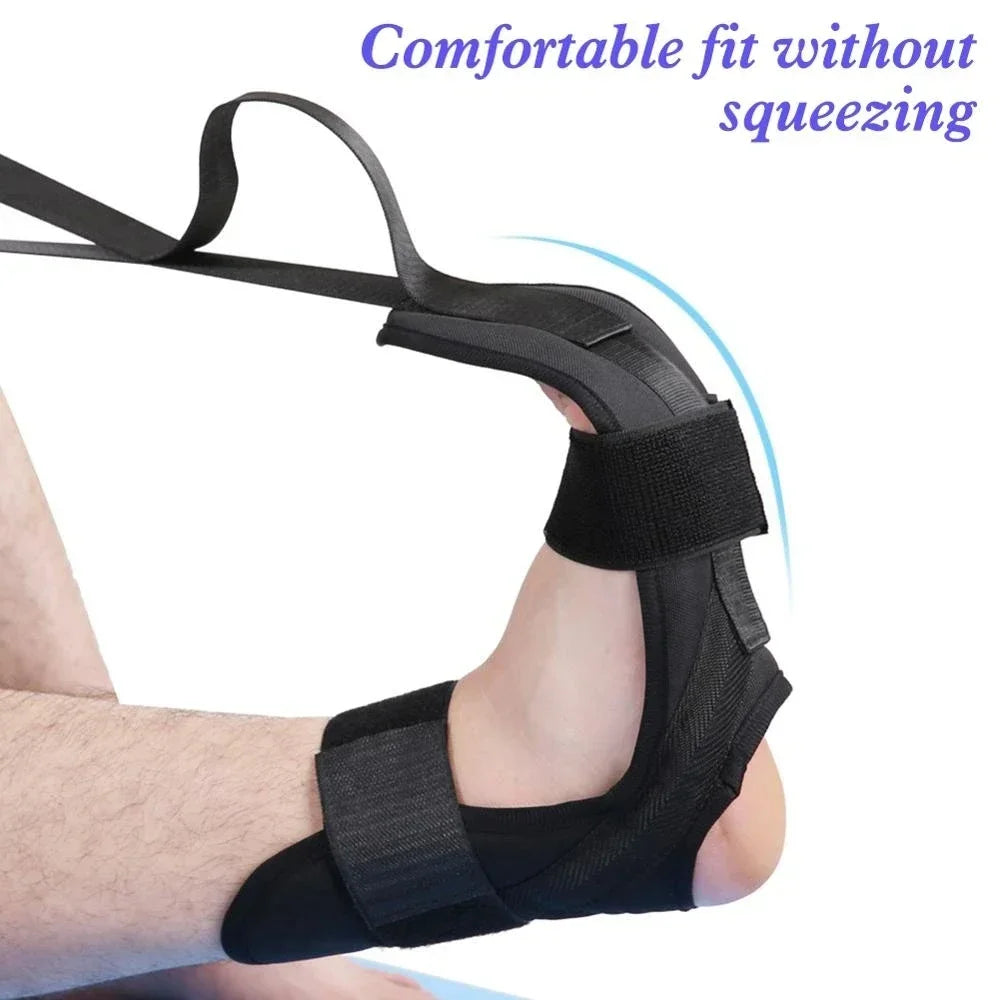 Yoga Stretching Belt – Foot Rehabilitation Strap for Plantar Fasciitis & Leg Training