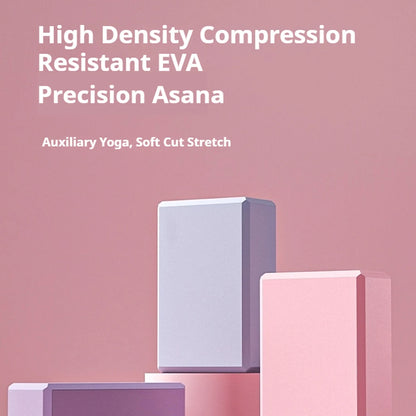 EVA Yoga Block – High Density Foam Brick for Fitness, Pilates, Gym & Yoga Training