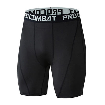 Men's Compression Gym Shorts with Pockets | Athletic Workout Leggings