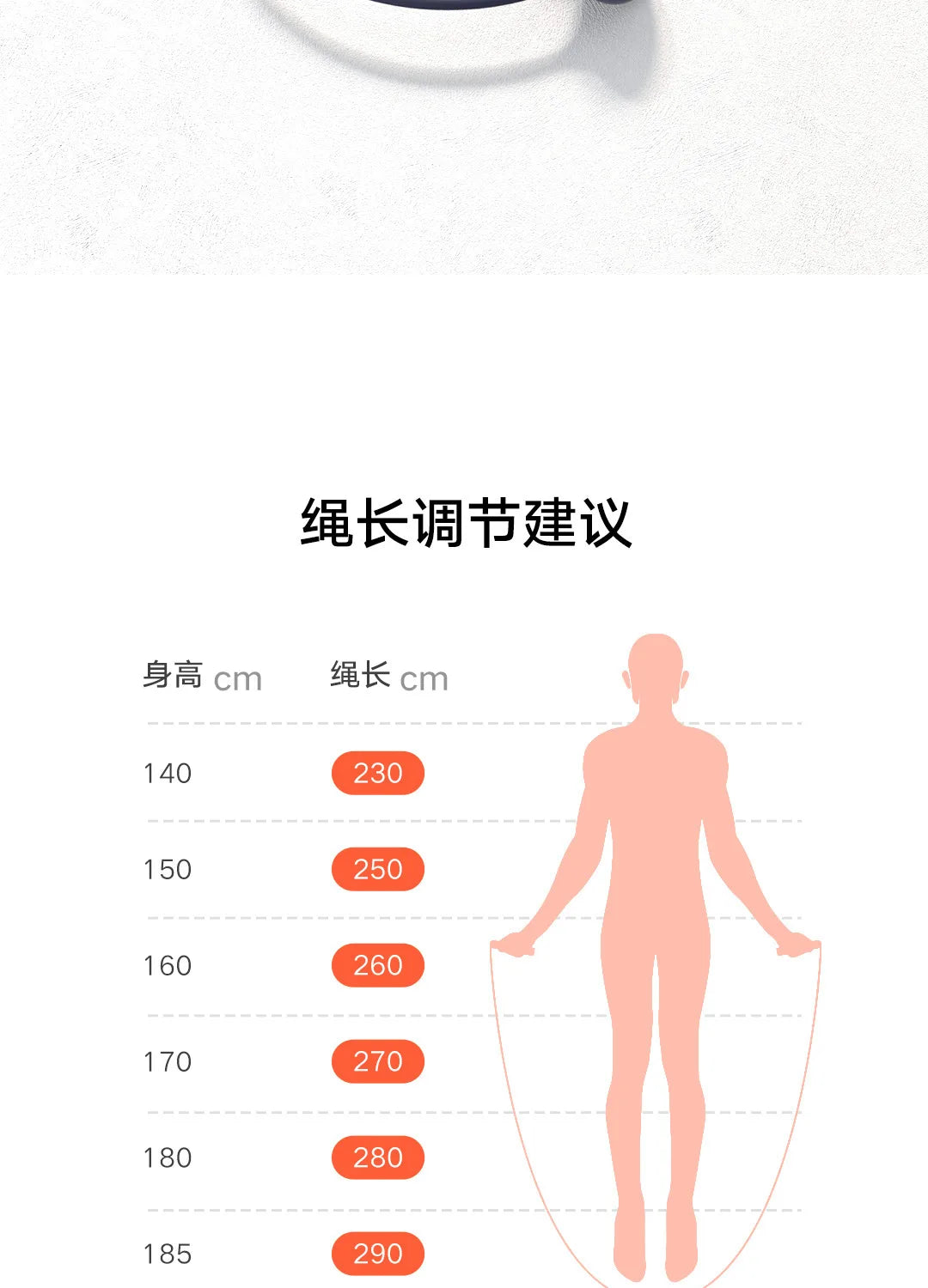 Xiaomi Mijia Smart Skipping Jump Rope XMSR-P803 with Counter & Mi Fit App | Adjustable Length, Calorie Tracking, Fitness Training