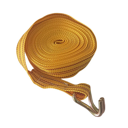 Heavy Duty Ratchet Straps 3/6/8/10M – Cargo Tie Down Straps with Claw Hooks for Lorry, Truck, Car & Trailer