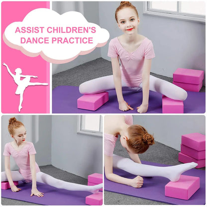 EVA Yoga Block – High Density Foam Brick for Training, Pilates, Stretching & Fitness Support