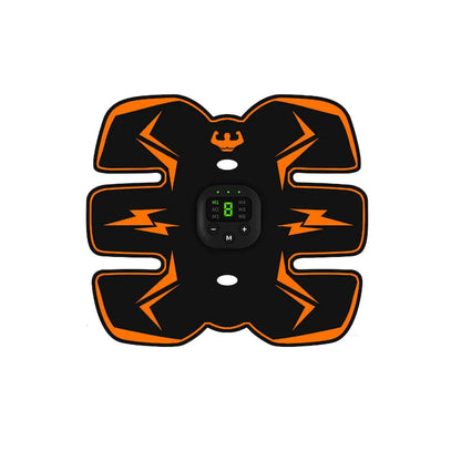 USB Rechargeable EMS Muscle Stimulator – Electric Abdominal & Arm Trainer, Pain Relief & Fitness Massager