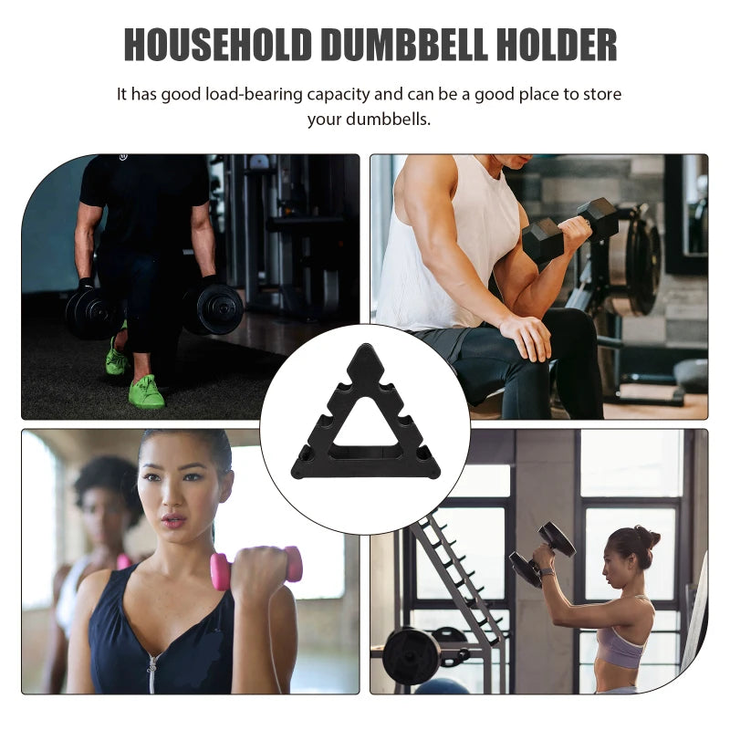 3-Tier Dumbbell Rack | Compact Dumbbell Holder for Home Gym & Weight Storage