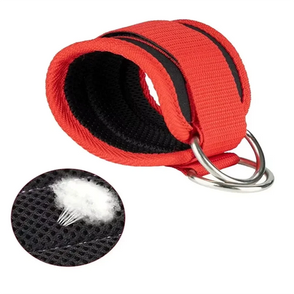 Adjustable Ankle Straps with Double Buckle | Fitness Cuffs for Cable Machine Leg & Glute Training