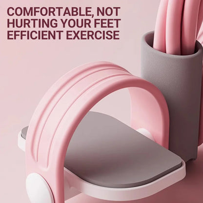 Resistance Bands 6-Tube Yoga Pedal Puller – Multifunctional Exercise Band for Home Workouts, Yoga, Pilates & Strength Training