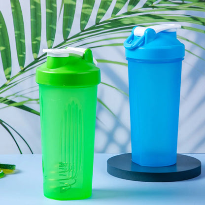 600ml Portable Protein Shaker Bottle – Leak Proof Sports Mixing Cup for Gym & Fitness Training