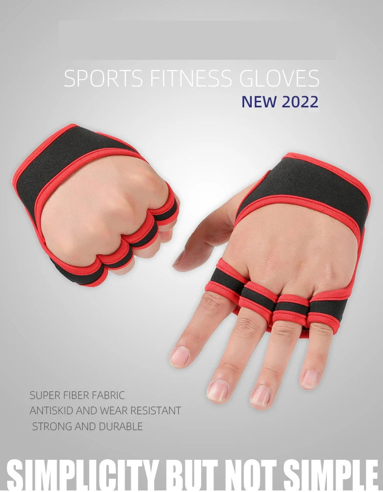 Training Sport Gloves for Men & Women – Weightlifting, Gym, Fitness & Bodybuilding Gloves with Wrist Support