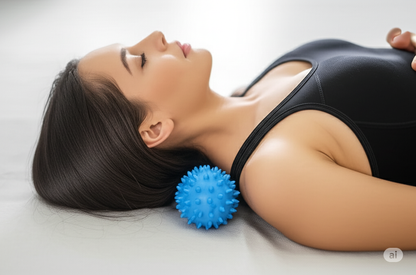 Spiky Massage Ball & Roller Set – Trigger Point Therapy, Muscle Recovery & Pain Relief