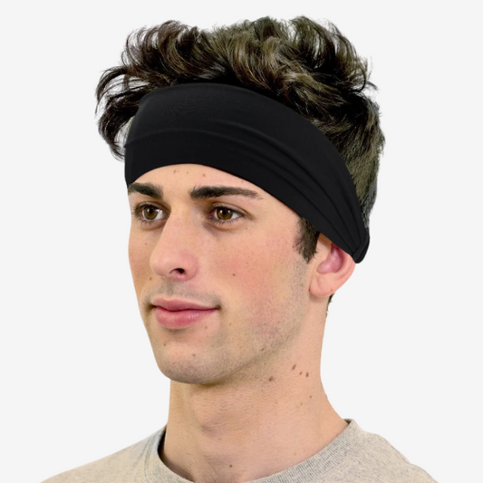 Sports Headbands For Men Woman Gym Yoga Sweat Hair Bands Soft Elastic Hairbands Stretch Outdoor Sport Sweatbands