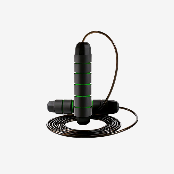 Steel Wire Skipping Rope with Bearings | Adjustable Speed Jump Rope for Fitness & Weight Loss