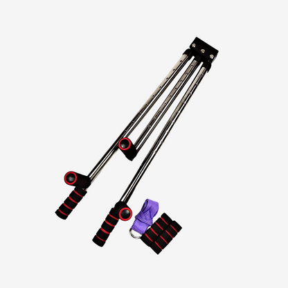 Adjustable Leg Stretcher Machine – Stainless Steel Flexibility Trainer for Home & Gym