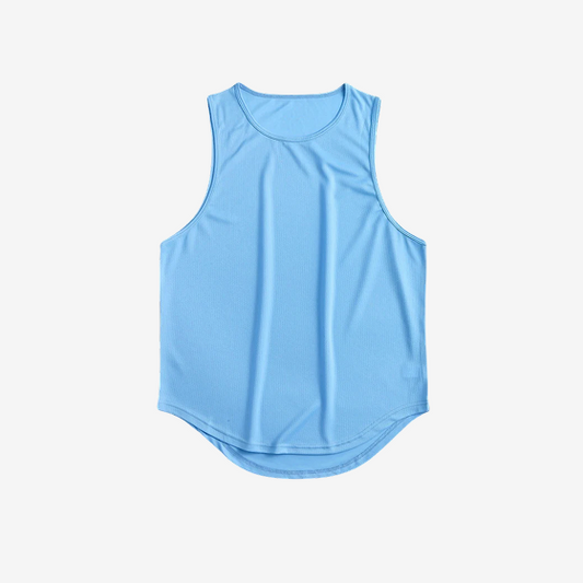 Summer Gym Tank Top Men Mesh Clothing Quick Dry Bodybuilding Sleeveless T Shirt Fitness Singlets Basketball Sports Muscle Vest