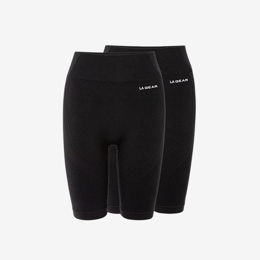 Summer Ribbed Biker Shorts – High Waist Streetwear for Women