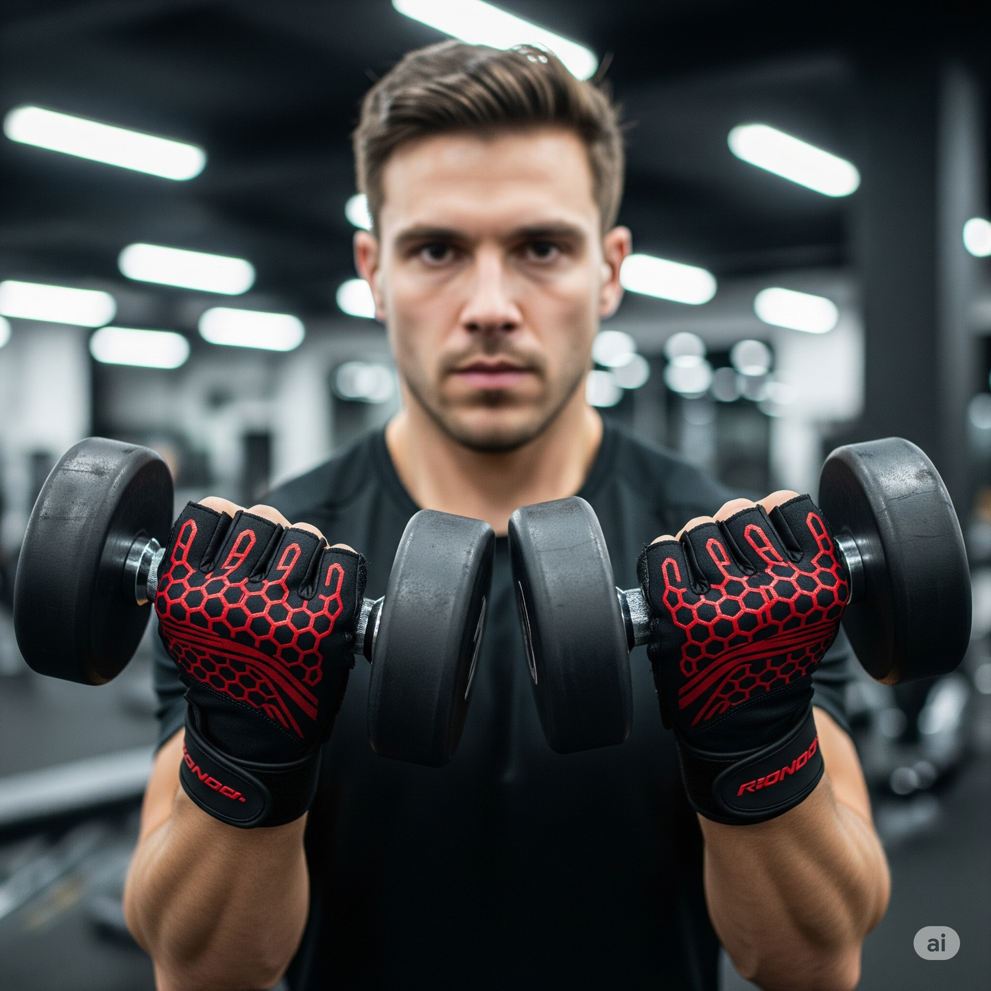 Training Sport Gloves for Men & Women – Weightlifting, Gym, Fitness & Bodybuilding Gloves with Wrist Support