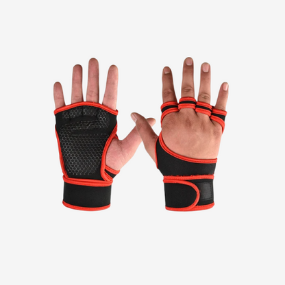 Training Sport Gloves for Men & Women – Weightlifting, Gym, Fitness & Bodybuilding Gloves with Wrist Support