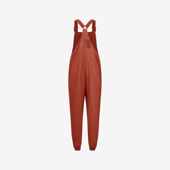 Women’s Casual Sleeveless Wide-Leg Jumpsuit with Pockets – Adjustable Straps