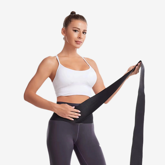 Women Waist Bandage Wrap Trimmer Belt Waist Trainer Shaperwear Tummy Control Slimming Fat Burning For Postpartum Sheath Belt