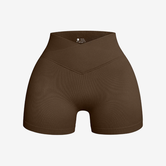 Seamless Biker Shorts – 6” High-Waisted Compression Fit